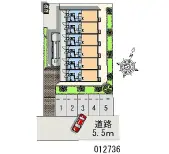 ★手数料０円★岐阜市敷島町　月極駐車場（LP）